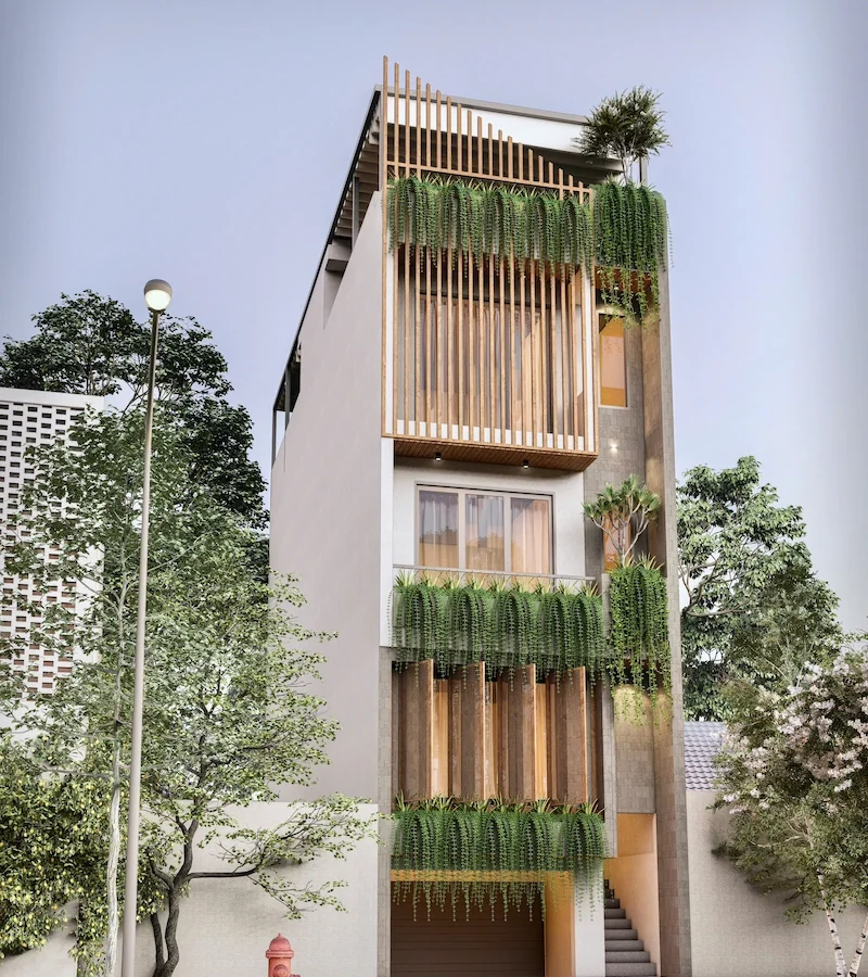 Giới Thiệu 3 Giới Thiệu Xây dựng và hoàn thiện homestay Green – Công trình bởi Xây Dựng Tú Phương